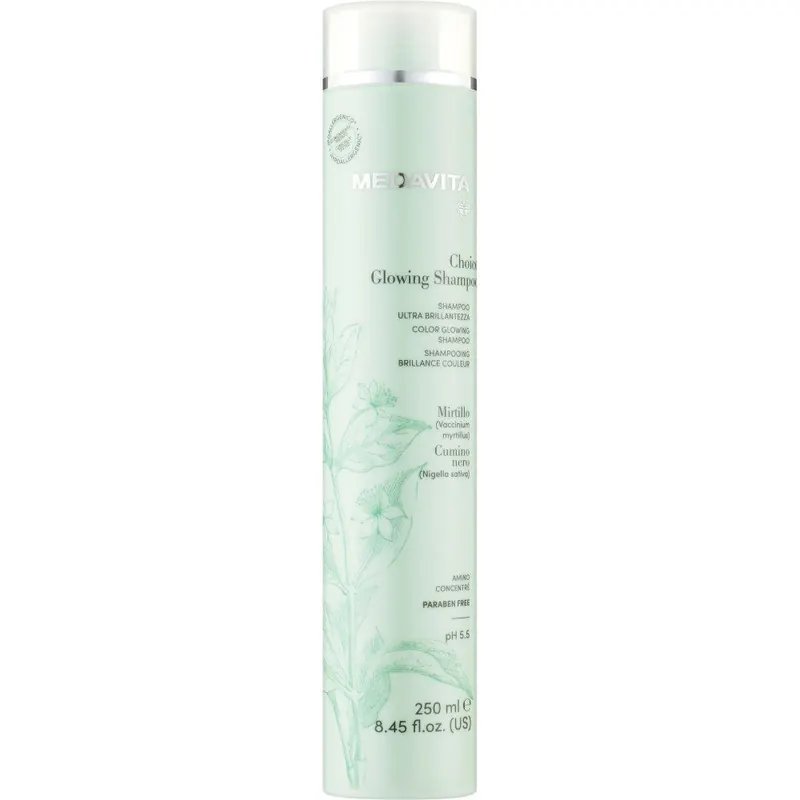 Medavita Choice Glowing Treatment Szampon do włosów lśniących i miękkich 250ml