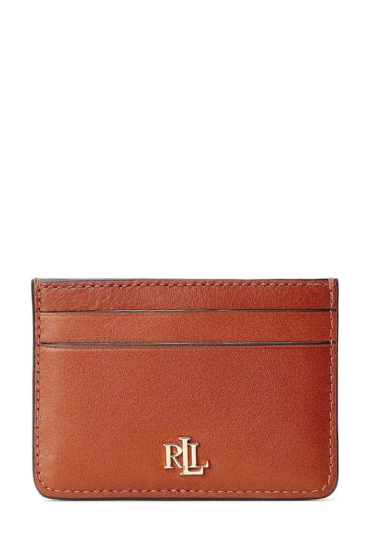 Lauren Ralph Lauren etui na karty skórzane 432876732002