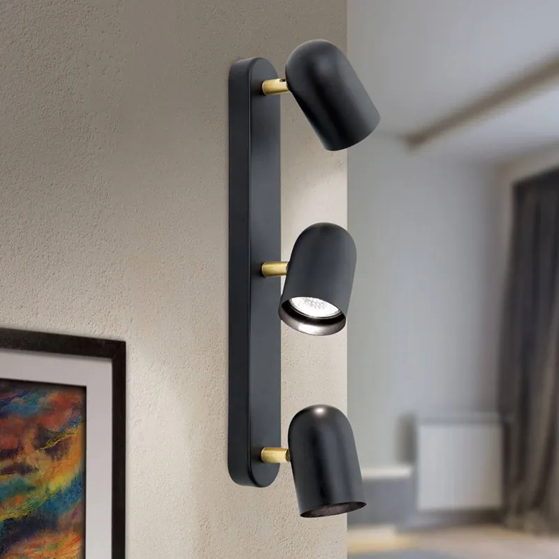 Lampa ścienna Bradley 3-punktowa, wychylana