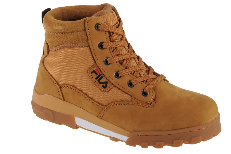 Fila Grunge II Mid Wmn FFW0217-23015, Damskie, Żółte, trapery, nubuk, rozmiar: 37