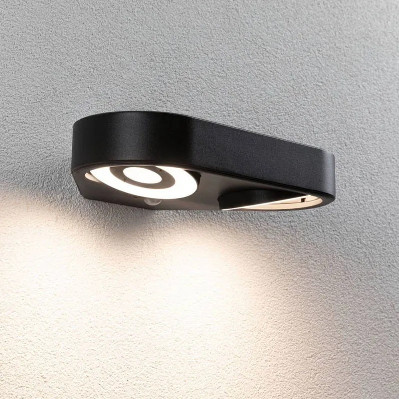 Paulmann kinkiet LED Silma antracyt 2-punktowa IP44