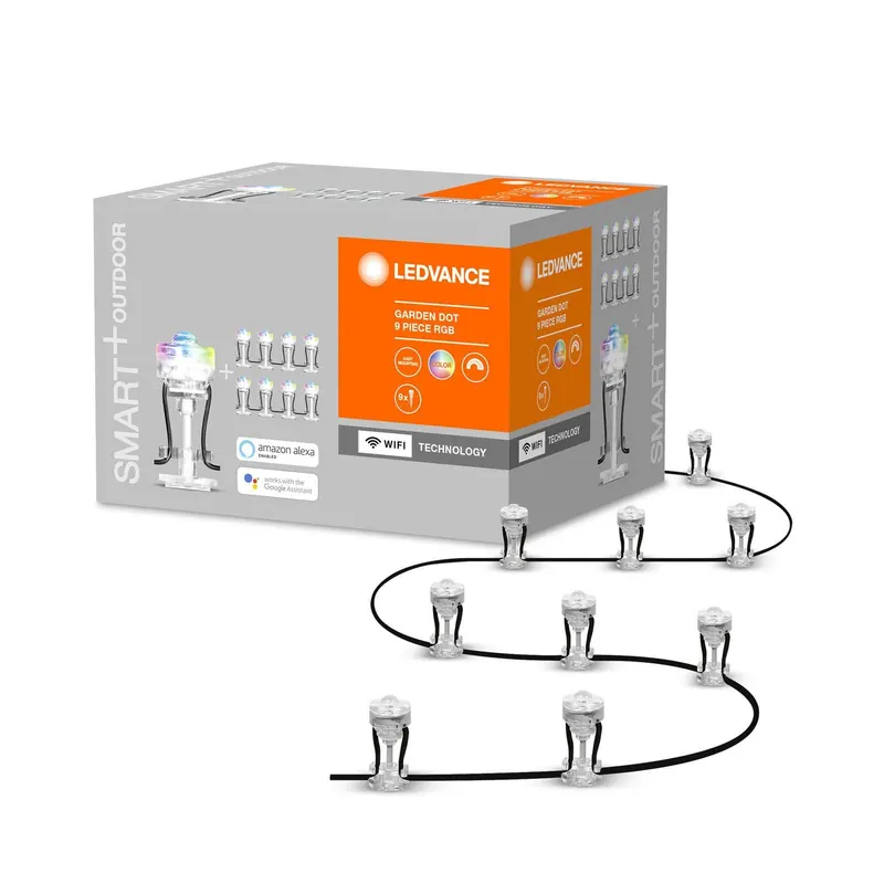 LEDVANCE SMART+ WiFi Garden Dot LED spot 9-częściowy set