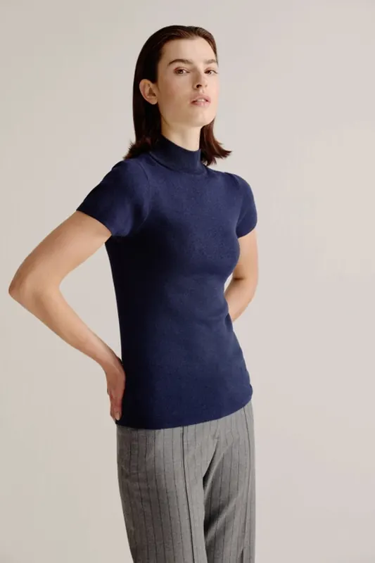 Josephine & Co Senna Sweater Navy Maat: XS | Sweaters Outlet | Dames | Blauw