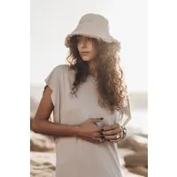 Mikuta The Light Bucket Hat White Maat: OS | Hoeden Outlet | Dames | Wit