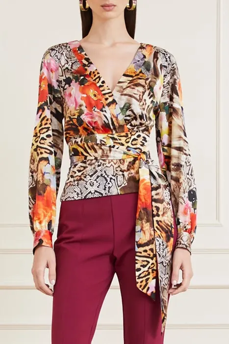 GUESS Marciano By  Wild Flower Blouse Wild Flower Fall Pri Maat: L | Blouses Outlet | Dames
