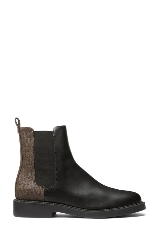 Michael Kors Hazel Chelsea Bootie Black/brown Maat: 38.5 | Laarzen Outlet | Dames | Zwart