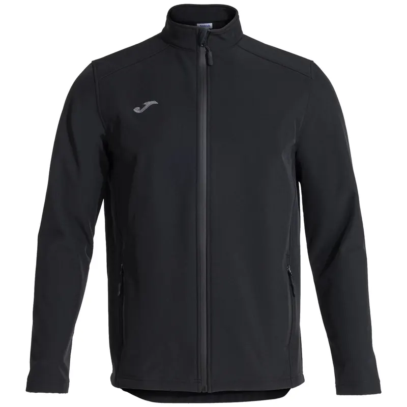 Joma Basilea II Softshell Jacket 103792-100, Męskie, Czarne, kurtki, poliester, rozmiar: M
