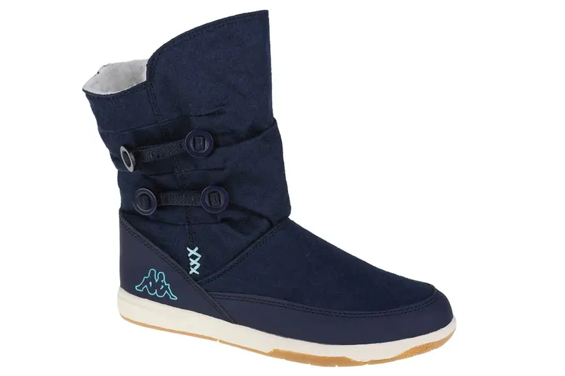 Kappa Cream K 260513K-6737, Dla dziewczynki, Granatowe, buty zimowe, tkanina, rozmiar: 33