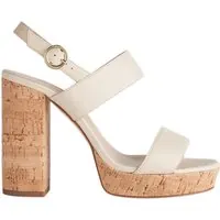 LK Bennett Misty Sandal White Maat: 42 | Sandalen Outlet | Dames | Beige