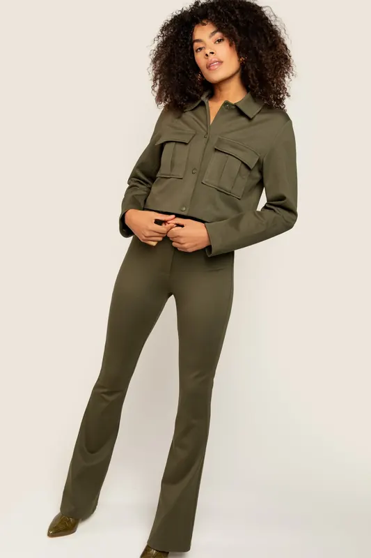 Freebird Lemar Jacket Army Green Maat: XL | Blazers Outlet | Dames | Bruin