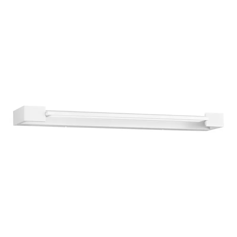 Aluminiowy kinkiet LED w matowym białym kolorze Arga – Nova Luce