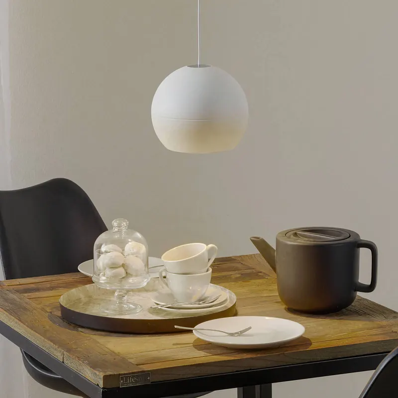Bega Studio Line lampa wisząca DALI, aluminium Ø19 cm