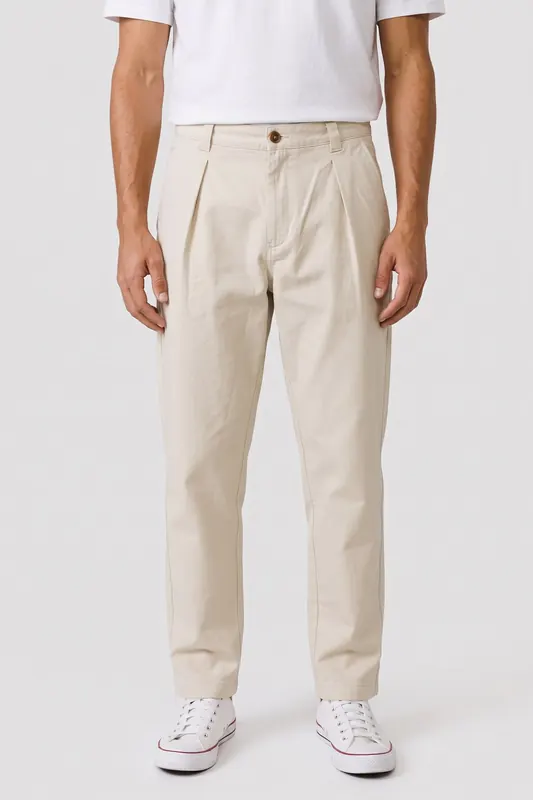 A.P.C. Unisex Trousers Renato Ecru Maat: 52 | Chino's Outlet | Unisex | Ecru
