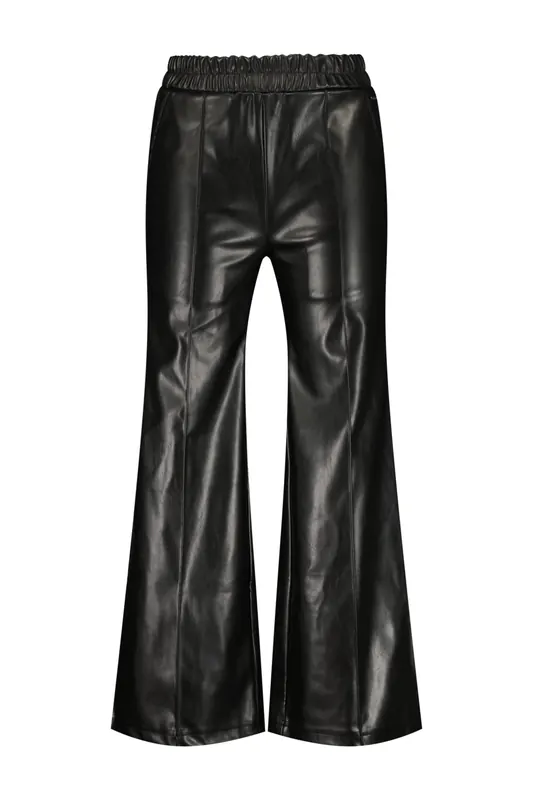 Vingino Girls Senna Pants Deep Black Maat: 10 | Broeken Outlet | kids | Zwart