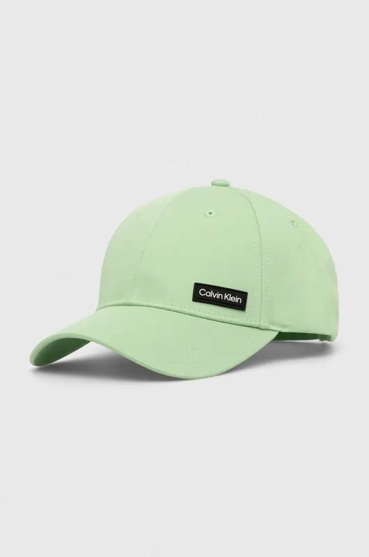 Calvin Klein czapka z daszkiem bawełniana