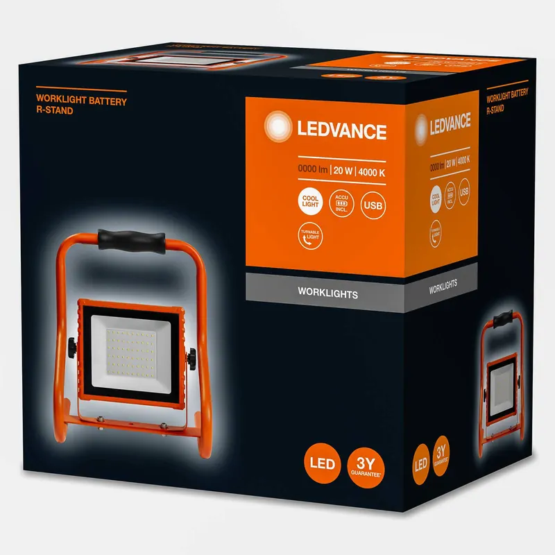 LEDVANCE Worklight Battery Lampa robocza LED 20 W