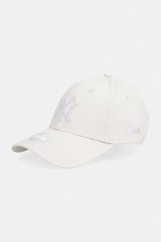 New Era czapka bejsbolówka bawełniana METALLIC 940 NYY