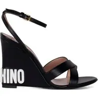 Moschino San.lod.tr Mn58/100 Vitello Nero Maat: 36 | Sandalen Outlet | Dames | Zwart