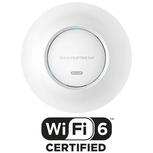 Grandstream GWN7665 Ap, Wi-Fi 6E, 802.11ax, Tri Band 2x2:2 Mu-mimo DL/ Ul…