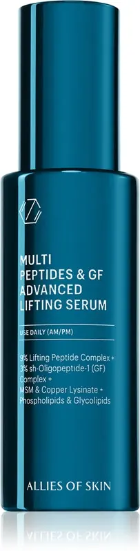 Allies of Skin Multi Peptides & GF Advanced Lifting Serum liftingujące serum do twarzy 50 ml