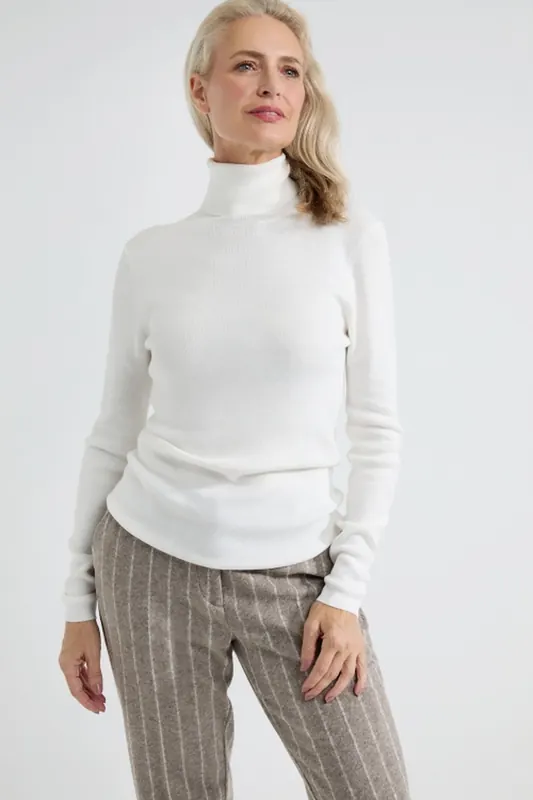 Josephine & Co Saar Sweater Off White Maat: XL | Sweaters Outlet | Dames | Wit