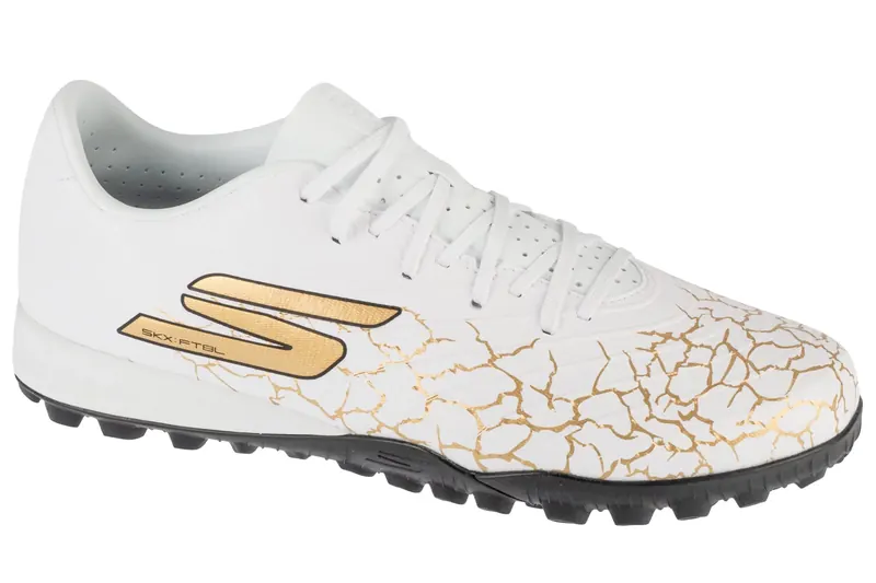 Skechers Skx 1.5 Academy TF 252018-WBGD, Męskie, Białe, buty piłkarskie - turfy, syntetyk, rozmiar: 41
