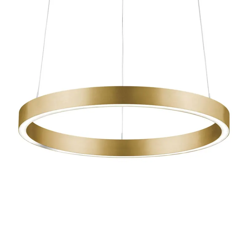 Lampa wisząca LED Svea-40 czujnik gestów, złota