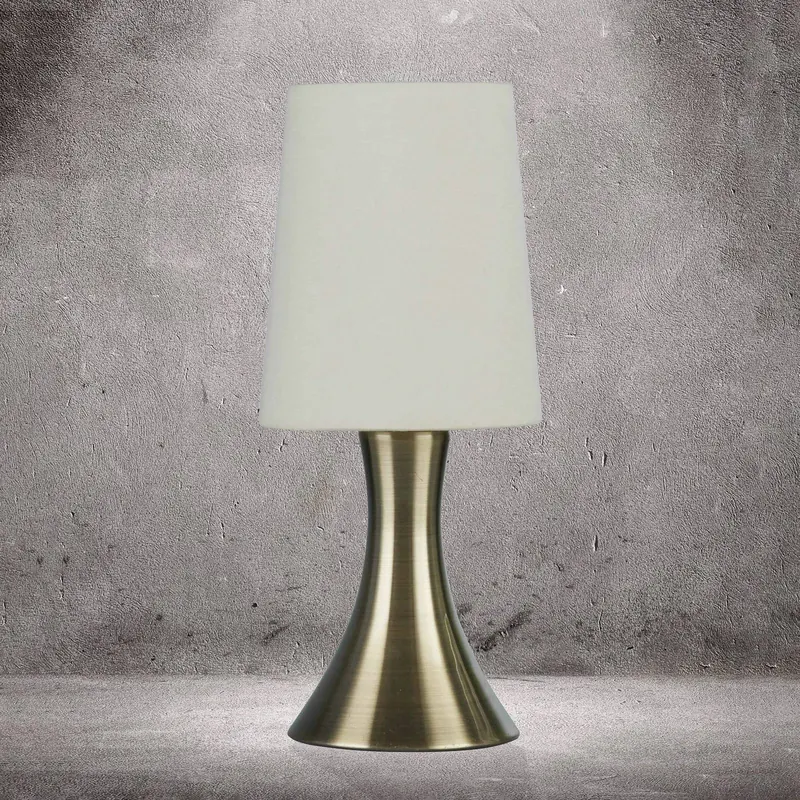 Lampa stołowa Touch 3922, mosiądz antyczny