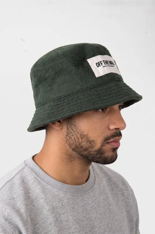 Vans Unisex Hildy Bucket Dried Kelp Maat: S/M | Hoeden Outlet | Unisex | Groen
