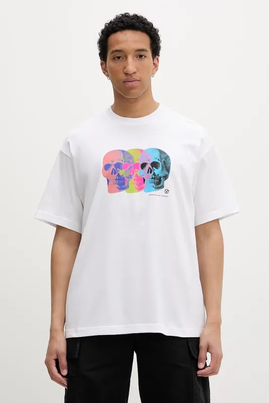 Vans T-shirt oversize męski bawełniany
