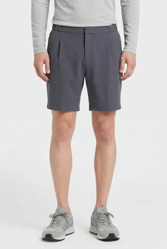 Reiss Relaxed Short Airforce Blue Maat: W32 | Korte Broeken Outlet | Heren | Grijs