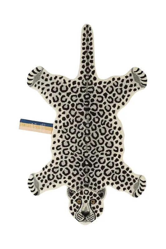 Doing Goods dywan wełniany Snowy Tiger 150 x 90 x 2 cm