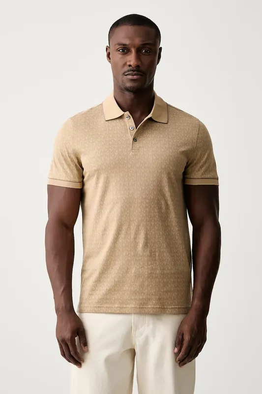 Michael Kors polo męskie z bawełną