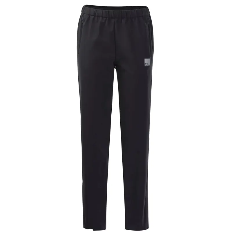 Jack Wolfskin Bike Commute Wi Pants W 1507611-6350, Damskie, Czarne, spodnie, poliester, rozmiar: 36