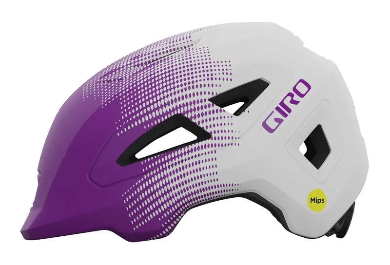 Kask dziecięcy GIRO SCAMP II MIPS matte purple towers (45-49)