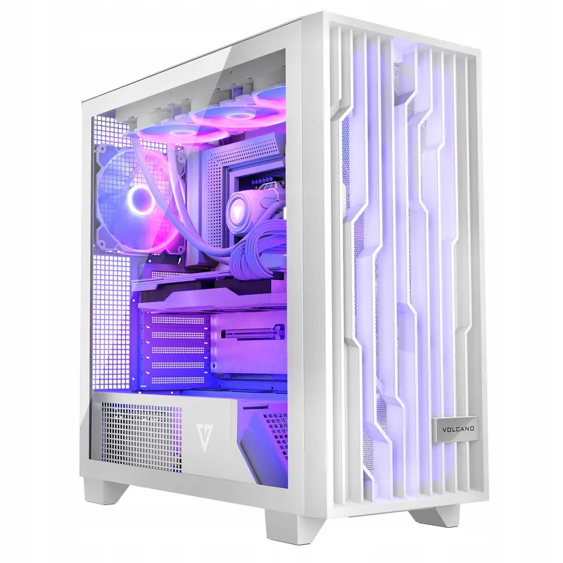 Modecom Volcano Perun Apex Argb MIDI Herná počítačová skriňa biela