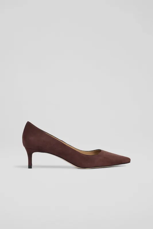 LK Bennett Ava New Closed Courts Chocolate Maat: 37 | Pumps Outlet | Dames | Bruin