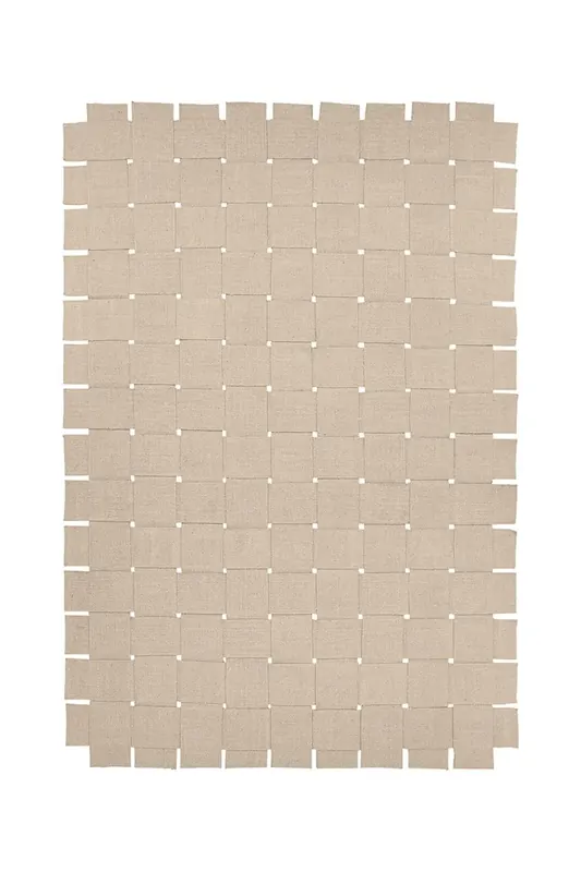 Ferm Living dywan podłogowy z wełną 135 x 200 cm