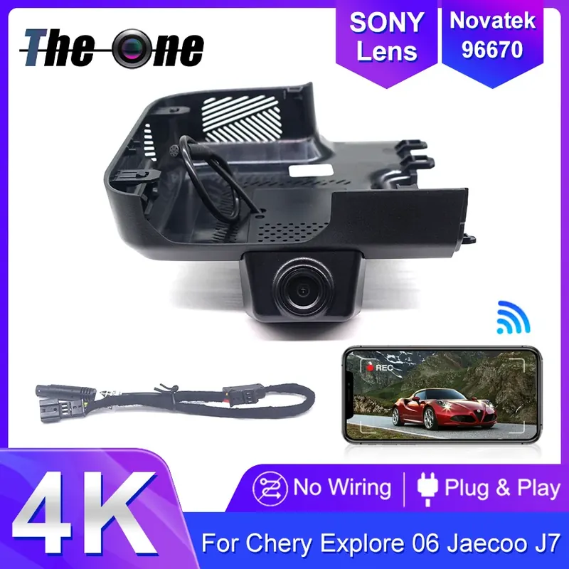 Nowość! Rejestrator samochodowy WiFi Plug and Play, kamera samochodowa OEM do Chery Explore 06 Jaecoo J7 phev 2025 2024 2023 z kontrolą przez aplikację