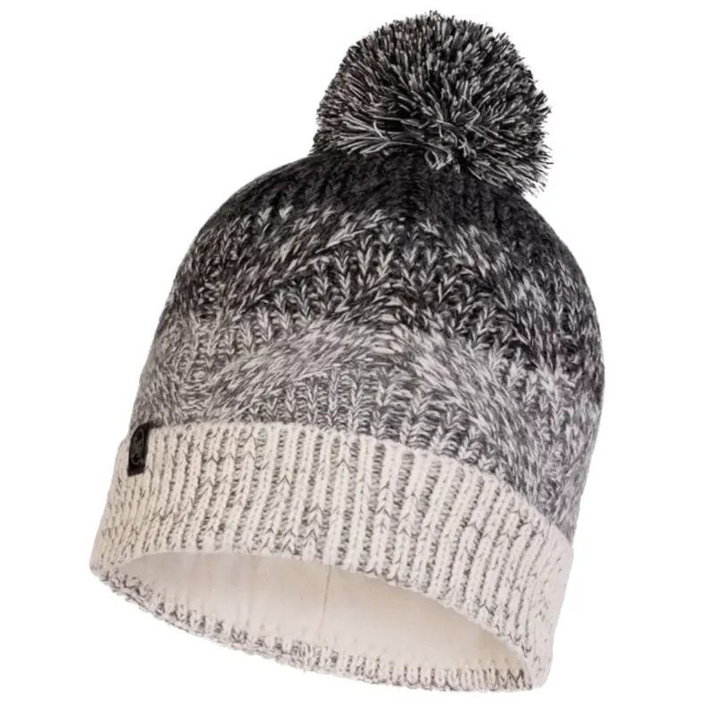 Buff Masha Knitted Fleece Hat Beanie 1208559371000, Unisex, Szare, czapki, akryl, rozmiar: One size