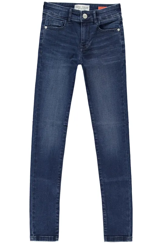 Cars Jeans Kids Eliza Den For Girls Dark Used Maat: 15 | Spijkerbroeken Outlet | kids | Blauw