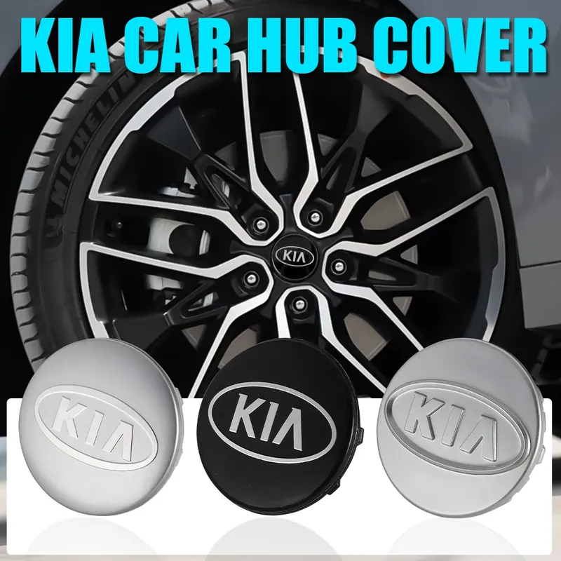 4 szt. nakładek na piasty kół samochodowych 56/58 mm do KIA K3 Rio Sportage Ceed 3 4 K5 Picanto Optima Sorento Ceed Cadenza X Line K1 Borrego