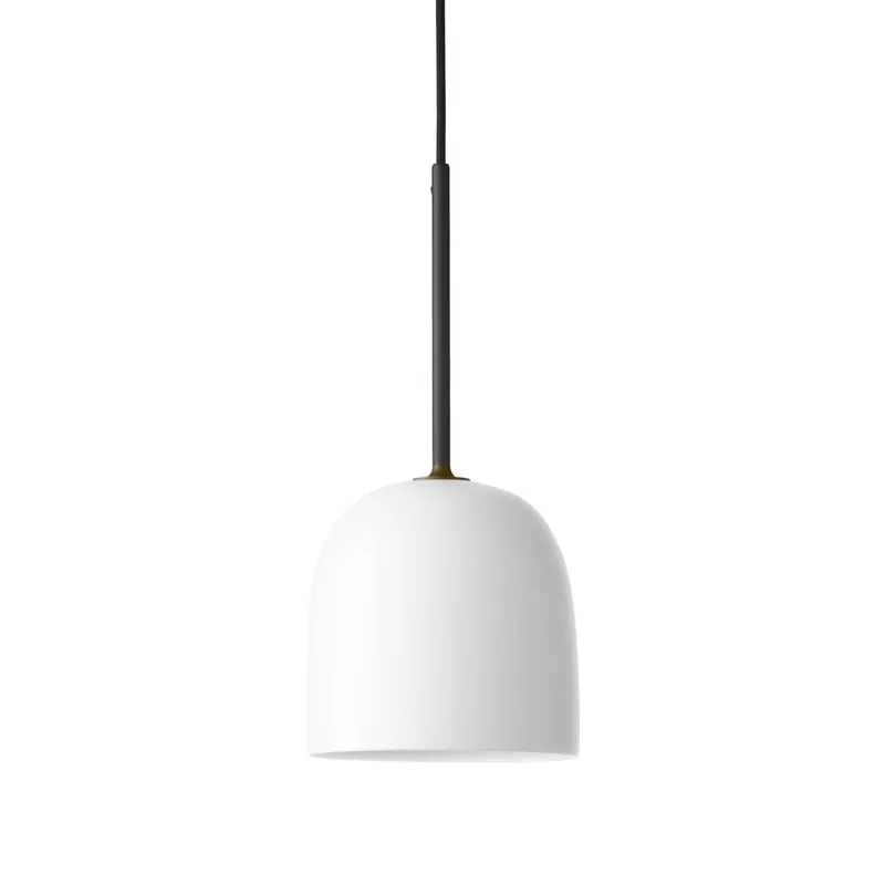 GUBI Howard lampa wisząca Ø 16 cm gunmetal/biała