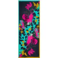 White Stuff Sophie Printed Scarf Purple Multi Maat: OS | Sjaals Outlet | Heren | Blauw