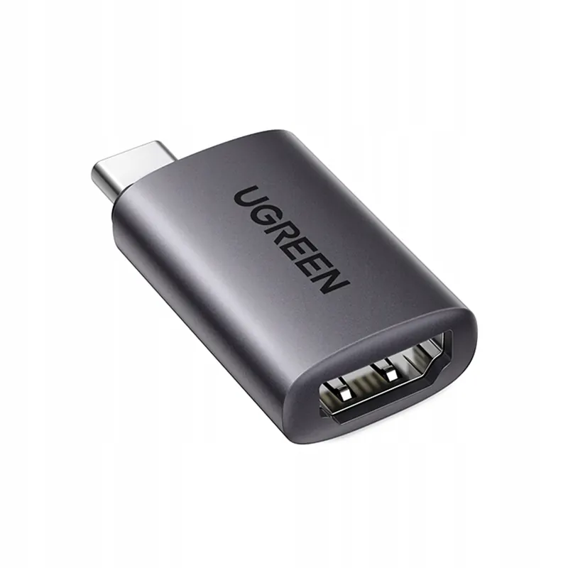 Adapter przejściówka obrazu Video Usb-c na Hdmi 4K szary