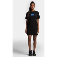 Karl Lagerfeld Klj Regular Sslv Tee Dress Black Maat: M | Blousejurken Outlet | Dames | Zwart