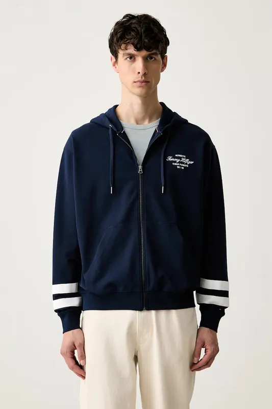 Tommy Hilfiger bluza rozpinana z kapturem męska