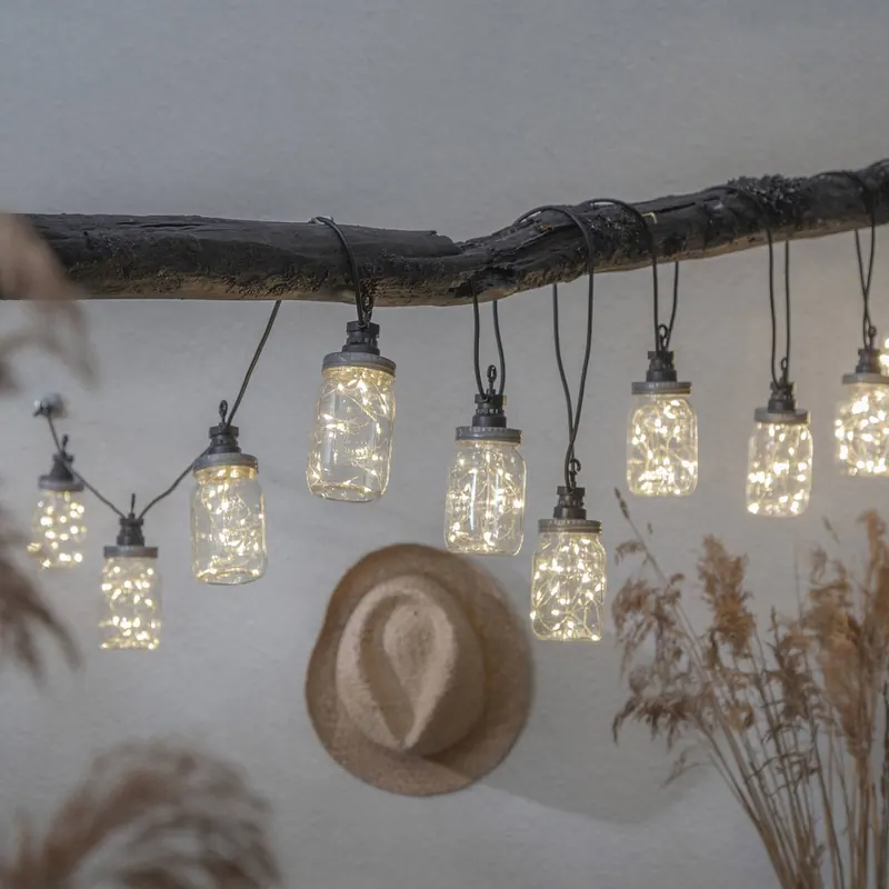 Łańcuch świetlny LED Circus Bottle wygląd butelki