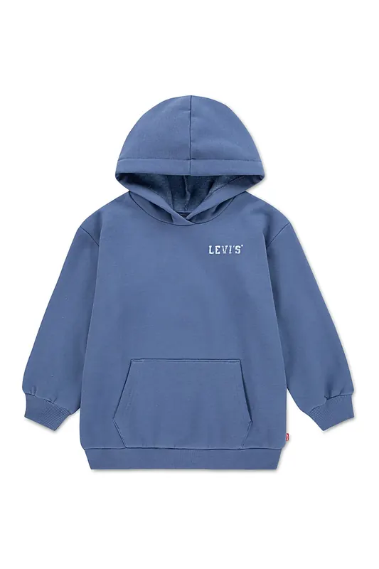Levi's Girls Levis Collegiate Hoodie Vintage Indigo Maat: 12Y | Sportkleding Outlet | kids | Blauw