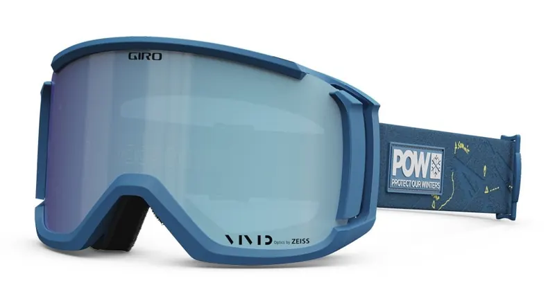 Gogle zimowe GIRO REVOLT POW (Szyba lustrzana kolorowa VIVID-Carl Zeiss VIVID ROYAL 19-42% S2)
